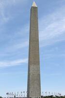 de Washington monument foto