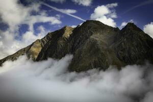 berg landskap av de stubai alps foto