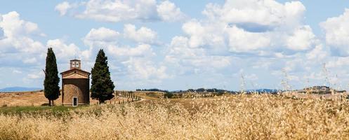 toskanska landet i Italien foto