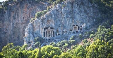 dalyan kunglig gravar foto