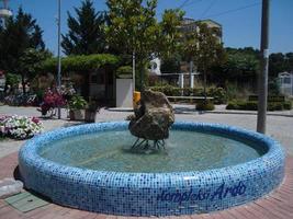 Durres, Albanien - 25 maj 2017 arkitektur, landskap foto