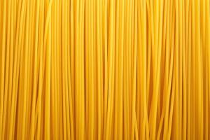ai genererad rå spaghetti pasta som bakgrund, topp se foto