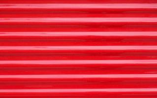röd korrugerad stål metall textur bakgrund foto