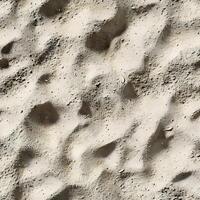 ai genererad närbild Foto av strand sand bakgrund. sömlös realistisk mönster. sand textur. hög kvalitet. ai generativ