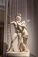 venus och fördärvar förbi antonio canova, 1816. begrepp av kärlek, par, eros, fred i klassisk staty foto