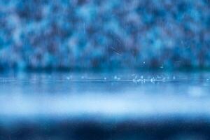 regn falla på de jord i regnar säsong. foto