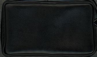 svart konstläder textur bakgrund