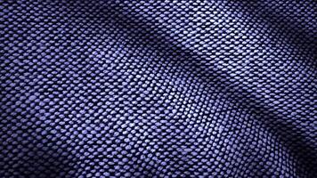 detalj trasa av denim för mönster och bakgrund, stänga upp. bomull tyg textur. topp se av trasa textil- yta. blå Kläder bakgrund. foto