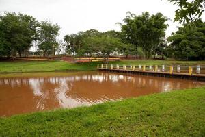 cassilandia, mato grosso do sul, Brasilien, 2020 - jump of the river apore foto