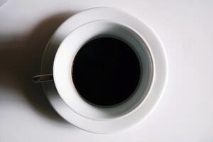 kopp av kaffe bakgrund, kaffe tid Foto