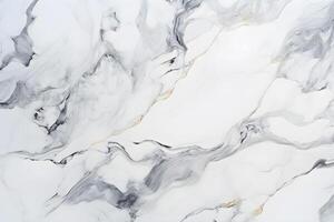 ai genererad vit och grå marmor elegans foto