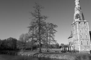 de slott av raesfeld i Tyskland foto