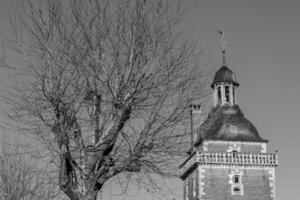 de slott av raesfeld i Tyskland foto