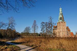 de slott av raesfeld i Tyskland foto