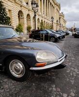 Tyskland, erfurt, januari 08, 2024 - citroen ds klassisk franska bil foto