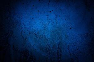 blå grunge betong vägg textur bakgrund. foto