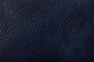 mörk blå läder textur. elegant bakgrund foto