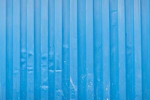 blå frakt behållare vägg textur foto