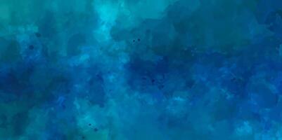 realistisk blå vattenfärg panorama- på vit bakgrund illustration. mörk blå vattenfärg bakgrund. foto