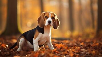 ai genererad beagle hög kvalitet bild foto