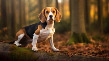 ai genererad beagle hög kvalitet bild foto