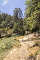 landskap och spår av de skön natur av de sierra de cazorla, jaen, Spanien. natur semester begrepp. foto