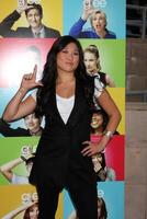 jenna ushkowitz anländer på de glädje premiär händelse på de santa monica hög skola i santa monica , ca på Maj 11, 2009 foto