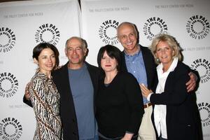 justine bateman, Gary David Goldberg, tina andra, michael äckligt, och meredith baxter hyllning till Gary David goldberg paley Centrum för media beverly kullar, ca februari 11, 2008 foto