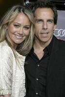 christine Taylor ben stiller Iron Man premiär Graumans kinesisk teater los angeles, ca april 30, 2008 . foto