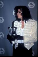 Janet Jackson michael Jackson på de 35:e grammy utmärkelser på de helgedom hörsal i los angeles, ca på februari 24, 1993 2009 foto