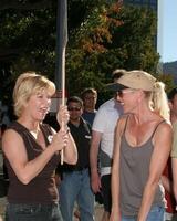 barbara niven nicollette sheridan skärm skådespelarens gille Stöd de författarens gille av Amerika strejk utanför nbcuniversal studior massa lankershim blvd los angeles, ca november 13, 2007 foto