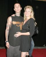 travis barker shanna moakler maxim varm 100 fest hollywood, ca Maj 12, 2005 foto