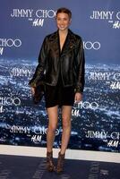 whitney hamn anländer på de jimmy choo för hm lansera fest privat bostad väst hollywood, ca november 2, 2009 foto