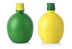 plast citron- flaskor foto