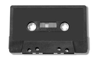 gammal kompakt audio kassett foto