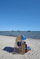 strand av kellenhusen,baltic havet, Schleswig-Holstein, Tyskland foto