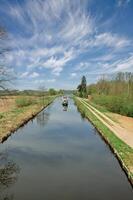 elblag kanal, warmia masurien vojvodskapet, Polen foto