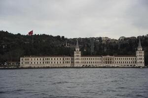 Kuleli sahil se från istanbul bosphorus kryssning foto