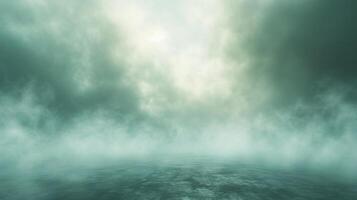 ai genererad mjuk skikten av dimma-liknande texturer skapa en drömmande och overkligt atmosfär foto