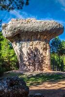 de ciudad encantada förtrollade stad cuenca Spanien foto