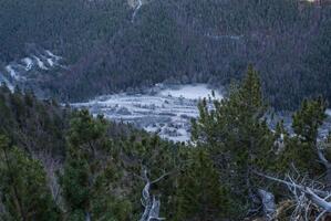 Monte perdido i ordesa nationell parkera, huesca. Spanien. foto