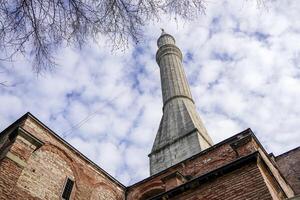 hagia sofia helgon sophia moské i istanbul, Kalkon foto