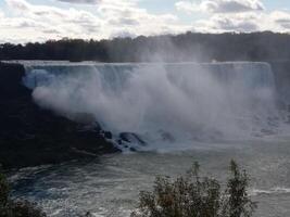 unik vatten visningar i niagara falls stat parkera foto