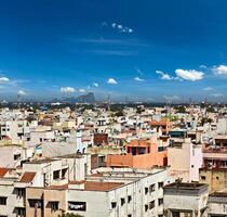 stad madurai, tamil nadu, Indien foto