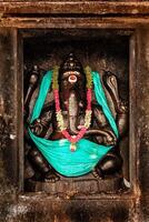ganesha bild. brihadishwara tempel, tanjore foto