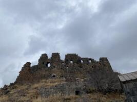 bärnsten fästning, armenia foto