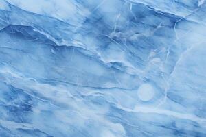 ai genererad blå bakgrund med marmor textur foto