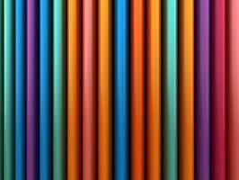 ai genererad färgrik vertikal Ränder bakgrund parallell flerfärgad rader textur foto