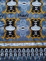 de mönster på traditionell batik, presenter visuell och filosofisk foto