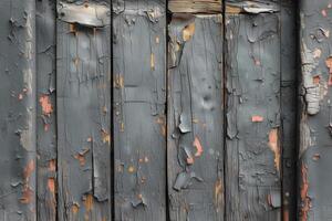 ai genererad åldrig trä- yta med grunge textur foto